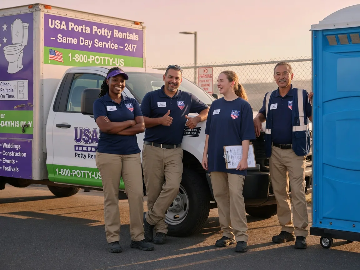Porta Potty Rental company in Sterling, OH