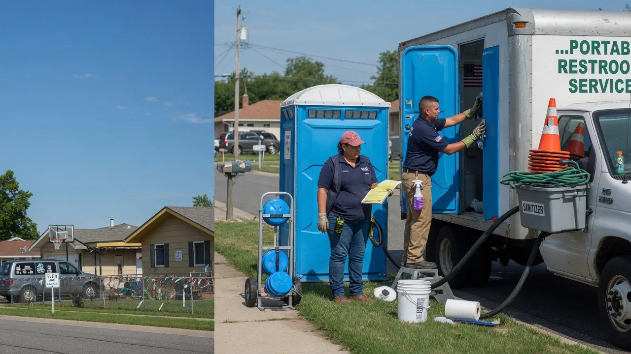 Portable Toilet Rental in Sterling, OH near me